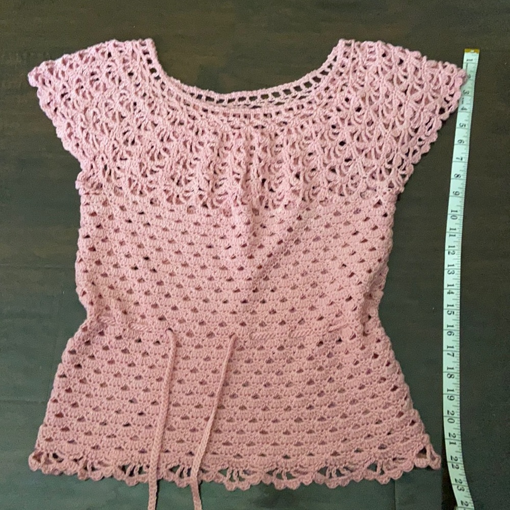 Handmade crochet top